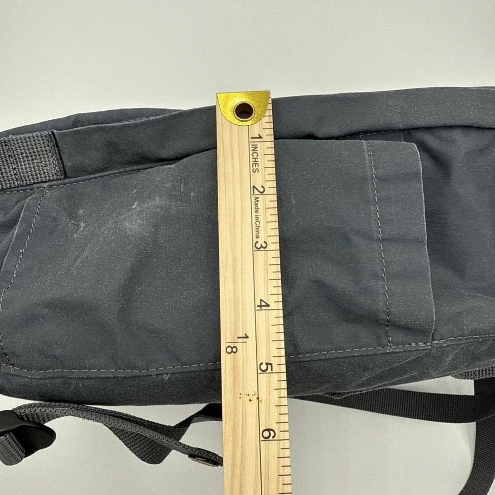 Fjallraven-Kanken Classic Backpack w/Bottle‎ Pocket Gray/blue